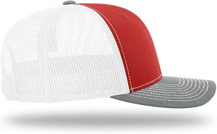 Richardson 112 Classic Six-Panel Adjustable Snapback Trucker Cap | Bulk Packs Available