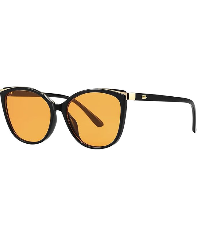 Trendy Cat Eye Sunglasses for Women Fashion Cateye UV400 Protection Glasses CL22017