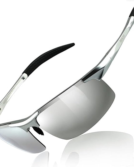 DUCO Mens Sports Polarized Sunglasses UV Protection Sunglasses for Men 8177s