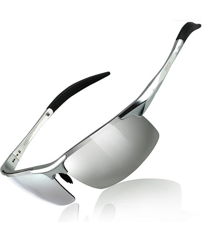 DUCO Mens Sports Polarized Sunglasses UV Protection Sunglasses for Men 8177s