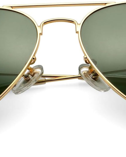 Pro Acme Classic Aviator Sunglasses for Women & Men Glass Lens Metal Frame UV400 Driver Sunglasses