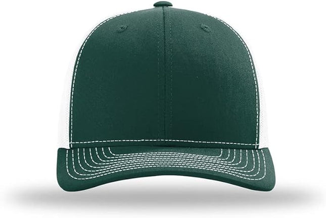 Richardson 112 Classic Six-Panel Adjustable Snapback Trucker Cap | Bulk Packs Available