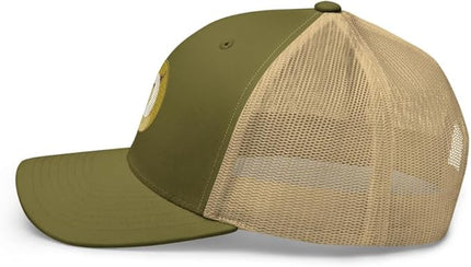 Dogecoin Crypto Embroidered Logo Trucker Cap