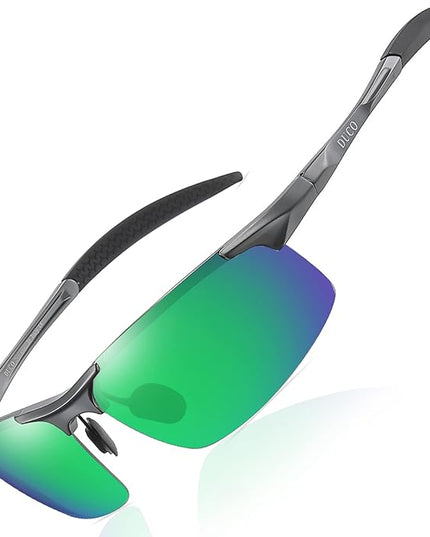 DUCO Mens Sports Polarized Sunglasses UV Protection Sunglasses for Men 8177s