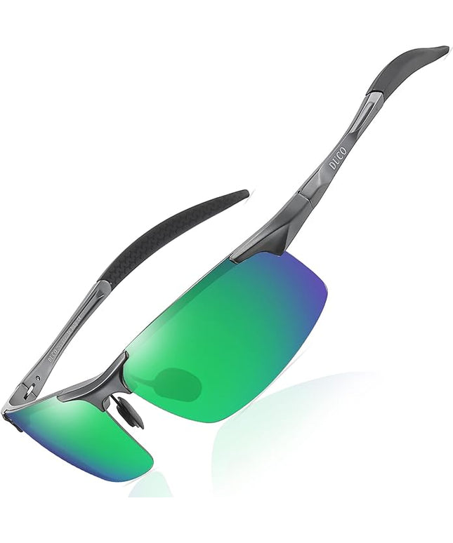 DUCO Mens Sports Polarized Sunglasses UV Protection Sunglasses for Men 8177s