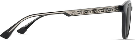 Maui Jim unisex-adult Hiehie Round Sunglasses