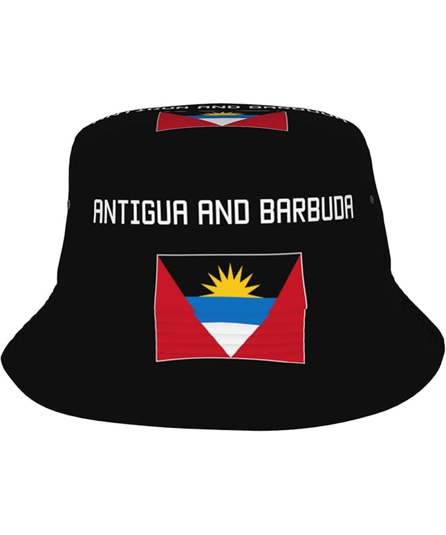 Funny Flag Bucket Hat for Men Women, Fisherman Hats Packable Fashion Sun Cap for Travel Outdoor Beach Boys Girls