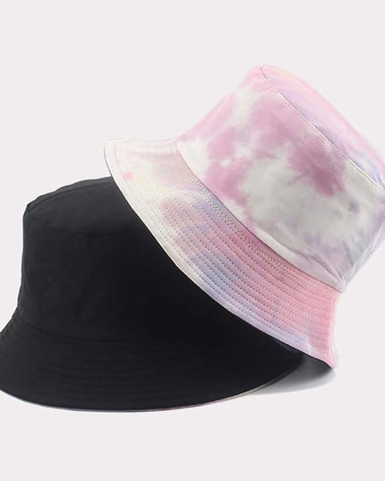 Malaxlx Unisex Bucket Hat Beach Sun Hat Aesthetic Fishing Hat for Men Women Teens, Reversible Double-Side-Wear