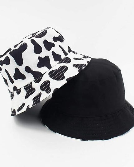 Malaxlx Unisex Bucket Hat Beach Sun Hat Aesthetic Fishing Hat for Men Women Teens, Reversible Double-Side-Wear