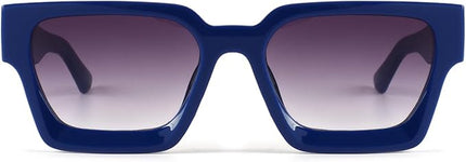 Trendy Square Sunglasses for Men Women Fashion Thick Rectangle Sun Glasses UV Protection Shades Designer Style