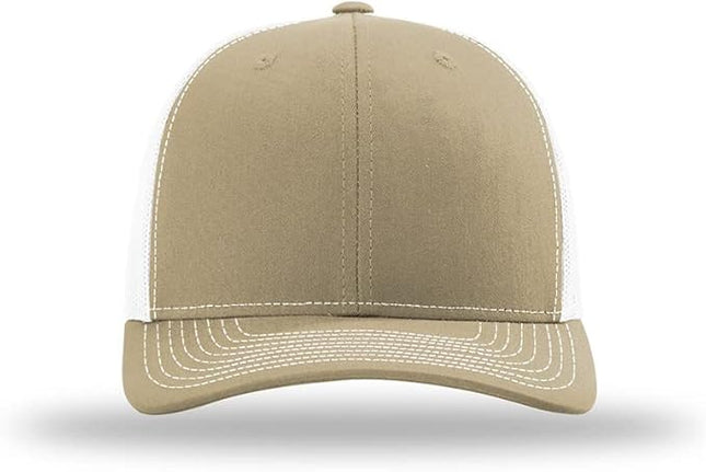 Richardson 112 Classic Six-Panel Adjustable Snapback Trucker Cap | Bulk Packs Available
