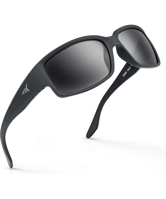 KastKing Skidaway Polarized Sport Sunglasses for Men and Women,Ideal for Driving Fishing Cycling and Running,UV Protection