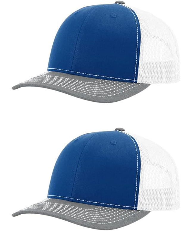 Richardson 112 Classic Six-Panel Adjustable Snapback Trucker Cap | Bulk Packs Available