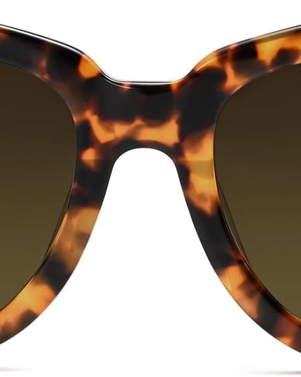 Dollger Retro Cat Eye Sunglasses Women Men Vintage Square Tortoise Shell Fashion Cateye Sunglasses