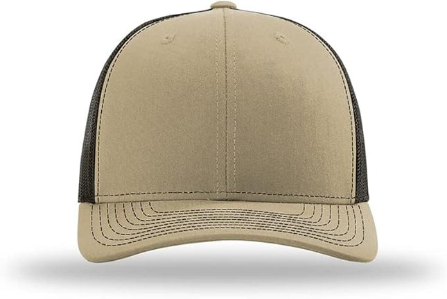 Richardson 112 Classic Six-Panel Adjustable Snapback Trucker Cap | Bulk Packs Available