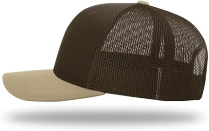 Richardson 112 Classic Six-Panel Adjustable Snapback Trucker Cap | Bulk Packs Available