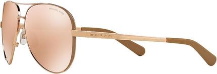 Michael Kors womens Mk5004 Chelsea Aviator Sunglasses