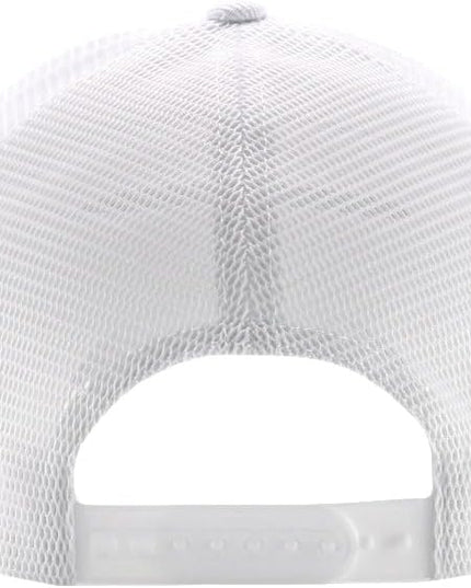Mesh Snapback Hat (M/L/XL/XXL) - Blank Structured Men's Trucker Hats-Baseball Caps - Adjustable Ball Cap