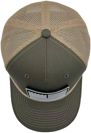 Old Glory PVC Curved 5 Panel Rope Hat, Adjustable Snapback Baseball Cap, Perfect for Outdoor Sports