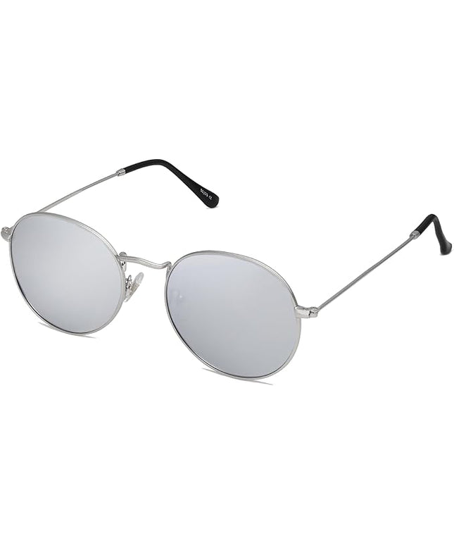 SOJOS Small Round Polarized Sunglasses for Women Men Classic Vintage Retro Shades UV400 SJ1014