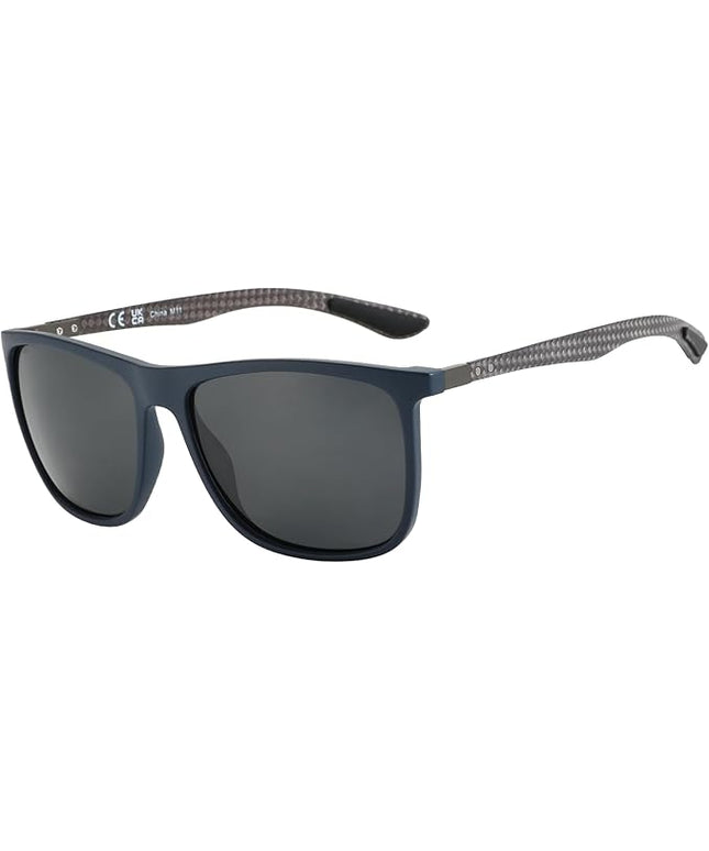 ZENOTTIC Square Polarized Sunglasses for Men Ultralight Carbon Fiber Sun Glasses Driving Fishing Golf Sports UV400 Protection
