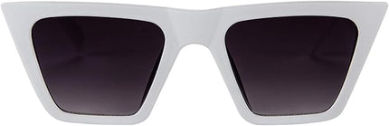 FEISEDY Vintage Square Cat Eye Sunglasses Women Trendy Cateye Sunglasses B2473