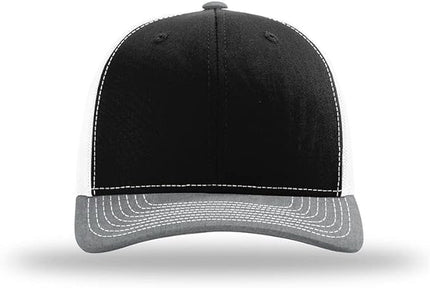 Richardson 112 Classic Six-Panel Adjustable Snapback Trucker Cap | Bulk Packs Available