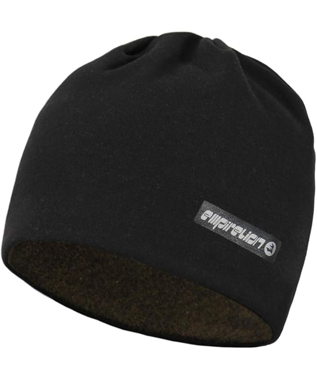 EMPIRELION Softshell Winter Fleece Lined Beanie Hats, 9" Running Skull Cap Thermal Tactical Watch Cap Men Women
