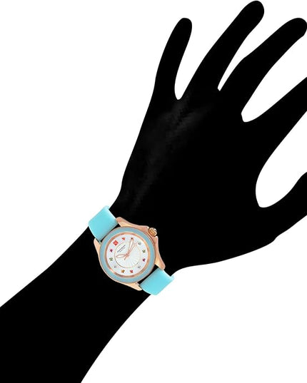 Steinhausen Arbon Collection Stainless Steel Silicone Interchangable Band Women's Watch