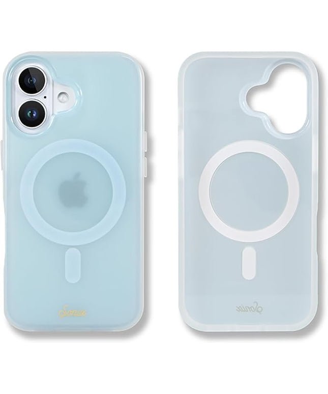Sonix Case for iPhone 16 | Compatible with MagSafe | 10ft Drop Tested | Jelly Sky Blue