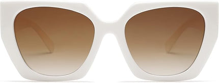 SOJOS Large Oversized Polarized Sunglasses for Women, Big Designer Womens Trendy Square Shades SJ2205