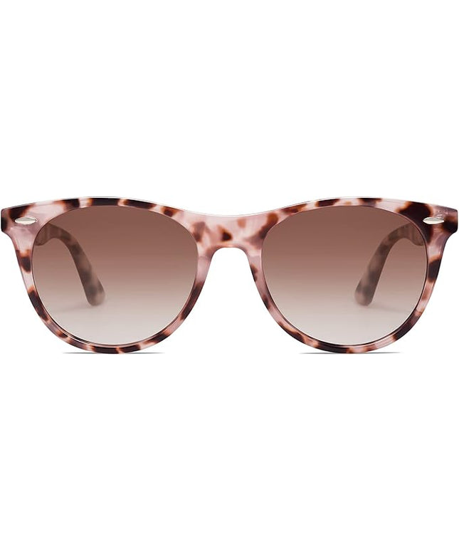 SOJOS Classic Polarized Sunglasses for Women Men Small UV400 Lenses SJ2076