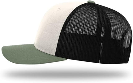 Richardson 112 Classic Six-Panel Adjustable Snapback Trucker Cap | Bulk Packs Available