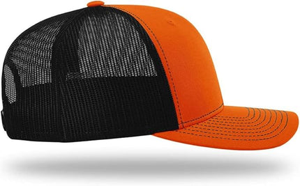 Richardson 112 Classic Six-Panel Adjustable Snapback Trucker Cap | Bulk Packs Available