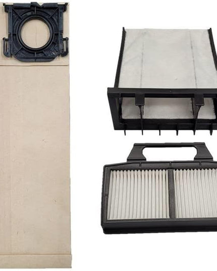 Casa 6695AM Service Box 10 Bags + 2 Filters For Sebo K Series Canister Vacuum Cleaner. K1 AirBelt - Komfort - Pet - Eco K2 Kombi 9679AM 9696AM + K3 90687AM 90693AM W/ET-1 9687AM 9688AM 9689AM 90692AM