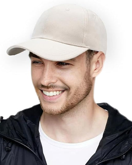 Classic Low Profile Baseball Cap for Men Women Adjustable Cotton Trucker Hats Dad Hat Plain Cap