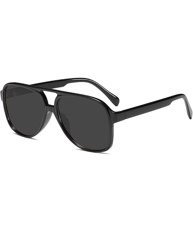 YDAOWKN Retro Aviator Sunglasses for Women Mens Large Frame Classic Vintage 70s Sun Glasses Aviators