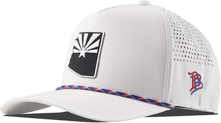 Branded Bills Arizona Vintage PVC 5-Panel Performance, Lightweight, Comfortable Baseball Cap