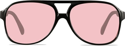 YDAOWKN Retro Aviator Sunglasses for Women Mens Large Frame Classic Vintage 70s Sun Glasses Aviators