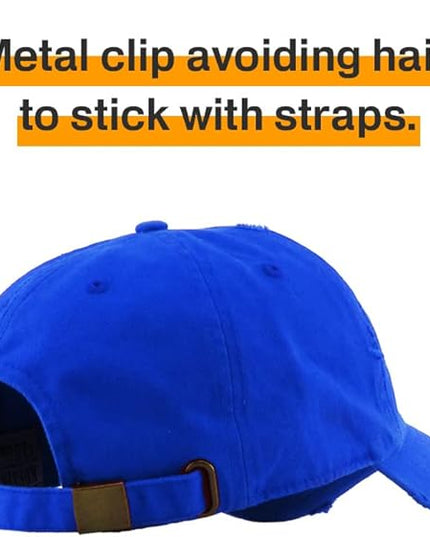 KBETHOS Vintage Washed Distressed Cotton Dad Hat Baseball Cap Adjustable Polo Trucker Unisex Style Headwear