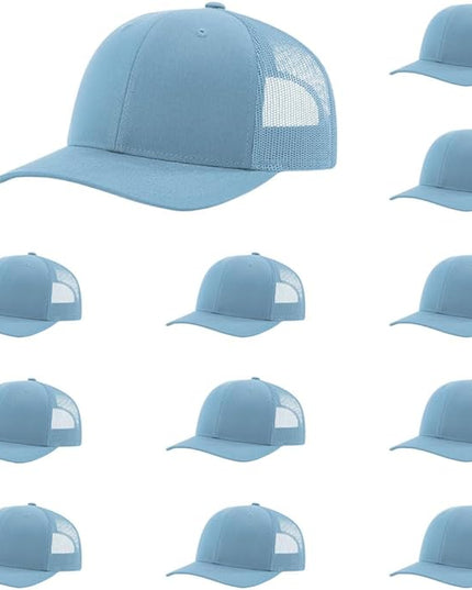 Richardson 112 Classic Six-Panel Adjustable Snapback Trucker Cap | Bulk Packs Available