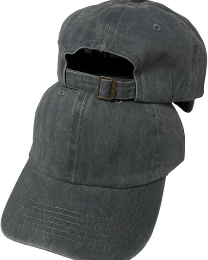 Roytrense Unisex 100% Cotton Washed Low Profile Dad Hat - Adjustable Baseball Cap for Outdoor Activities