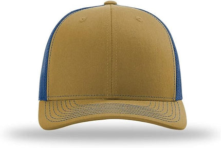 Richardson 112 Classic Six-Panel Adjustable Snapback Trucker Cap | Bulk Packs Available