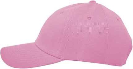 Glory Max Plain Baseball Cap Hook & Loop Strap Adjustable Solid Blank Curved Visor Hat