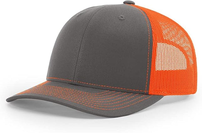 Richardson 112 Classic Six-Panel Adjustable Snapback Trucker Cap | Bulk Packs Available