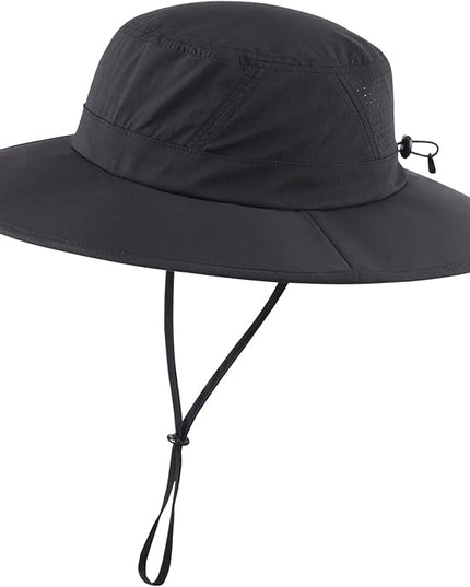 Home Prefer UPF 50+ Sun Hats for Men Women Foldable Wide Brim Fishing Hat Quick Dry Summer Outdoor Garden Safari Bucket Hat