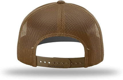 Richardson 112 Classic Six-Panel Adjustable Snapback Trucker Cap | Bulk Packs Available