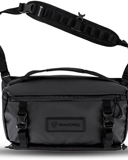 WANDRD ROGUE V1 9L Sling: Compact Camera Sling and Crossbody Bag with Fast Access, 3-Way Carry– Lightweight Everyday Bag Great for Travel, Photography, and Daily Use (Black)