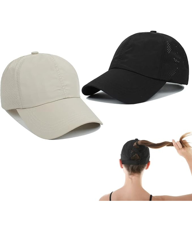 VOASTEK Running Hats for Men Baseball Cap Outdoor Essentials Runner Hat Jogging Cap Tennis Golf Workout Hats
