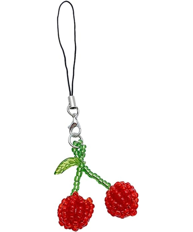 Fashion Beaded Phone Charm Straps Car Keys Hanging Pendants Y2K Bag Decoration Lanyard Purse Accessories Bag Pendant Charm Decoration